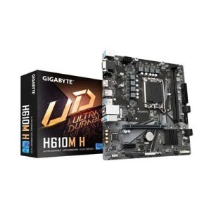 GIGABYTE H610M H LGA1700 Intel H610 DDR5 Micro-ATX Intel Motherboard
