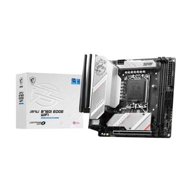 MSI MPG B760I EDGE WIFI DDR5 Intel B760 Raptor Lake Socket LGA 1700 Mini-ITX Motherboard