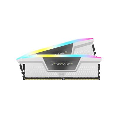 Corsair CMH64GX5M2B6400C32W VENGEANCE RGB DDR5 64GB Kit(2 x 32GB) DDR5 DRAM 6400MHz CL32 1.40V White Memory 1 Corsair CMH64GX5M2B6400C32W VENGEANCE RGB DDR5 64GB Kit(2 x 32GB) DDR5 DRAM 6400MHz CL32 1.40V White Memory