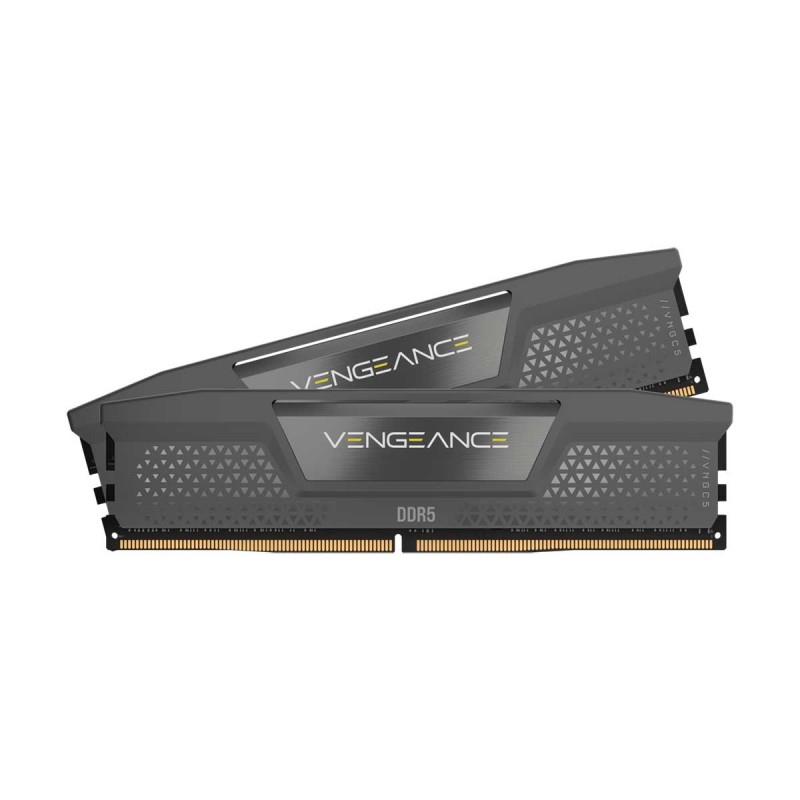 Corsair CMK32GX5M2B5600Z40 Vengeance 32GB (2x16GB) DDR5-5600 CL40 1.25V AMD EXPO Dark Silver Desktop Memory