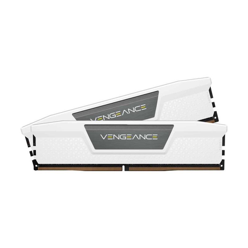 Corsair CMK32GX5M2B6400C32W VENGEANCE DDR5 32GB Kit(2 x 16GB) DDR5 DRAM 6400MHz CL32 1.40V White Memory