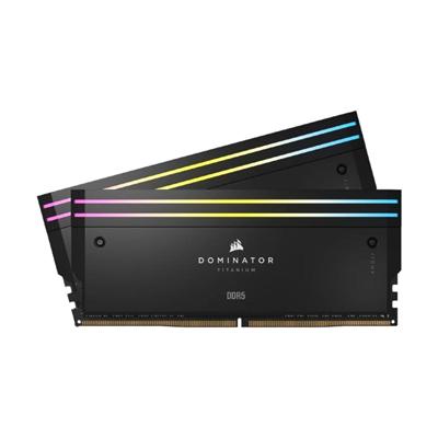 Corsair CMP96GX5M2B6600C32 DOMINATOR TITANIUM RGB DDR5 96GB Kit(2 x 48GB) DDR5 DRAM 6600MHz CL32 1.40V Black Memory 1 Corsair CMP96GX5M2B6600C32 DOMINATOR TITANIUM RGB DDR5 96GB Kit(2 x 48GB) DDR5 DRAM 6600MHz CL32 1.40V Black Memory