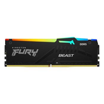 Kingston KF552C36BBEA-16 Fury Beast RGB16GB(1x16GB) DDR5-5200MHz AMD EXPO CL36 1.25V Black Memory 1 Kingston KF552C36BBEA-16 Fury Beast RGB16GB(1x16GB) DDR5-5200MHz AMD EXPO CL36 1.25V Black Memory