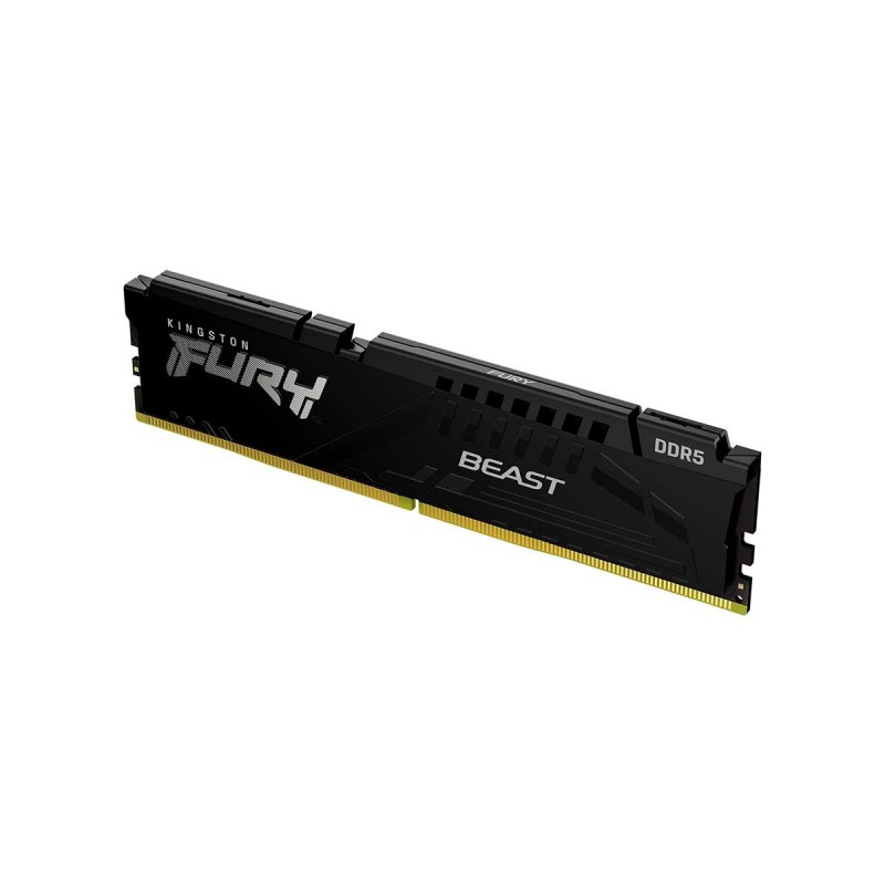Kingston KF552C36BBE-8 FURY BEAST 8GB (1 x 8GB) DDR5 DRAM 5600MHz CL36 1.25V AMD EXPO Black Memory