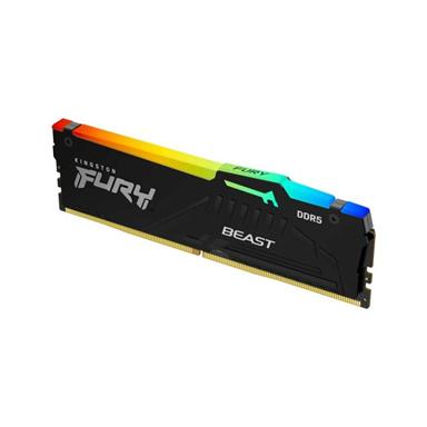 Kingston KF556C36BBEA-32 FURY BEAST RGB 32GB (1 x 32GB) DDR5 DRAM 5600MHz CL36 1.25V AMD EXPO Black Memory