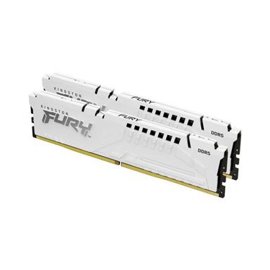 Kingston KF556C36BWEK2-32 FURY BEAST DDR5 32GB (2 x 16GB) DRAM 5600MHz CL36 1.25V AMD EXPO White Memory