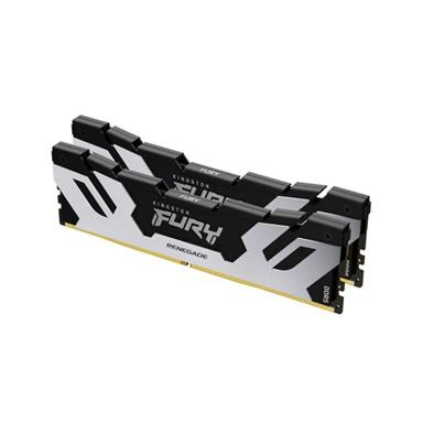 Kingston KF564C32RSK2-64 FURY RENEGADE 64GB Kit(2 x 32GB) DDR5 DRAM 6400MHz CL32 1.40V Silver Memory