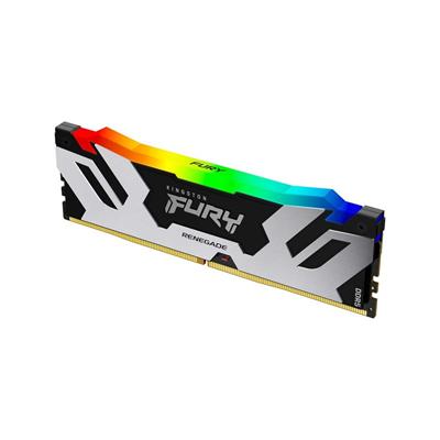 Kingston KF572C38RSA-16 FURY RENEGADE RGB 16GB (1 x 16GB) DDR5 DRAM 7200MHz CL38 1.45V Silver Memory 1 Kingston KF572C38RSA-16 FURY RENEGADE RGB 16GB (1 x 16GB) DDR5 DRAM 7200MHz CL38 1.45V Silver Memory
