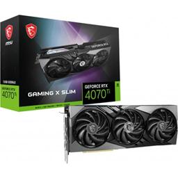 MSI GeForce RTX 4070 Ti GAMING X SLIM 12GB GDDR6X 192-Bit PCIe 4.0 Graphics Card 1 MSI GeForce RTX 4070 Ti GAMING X SLIM 12GB GDDR6X 192-Bit PCIe 4.0 Graphics Card