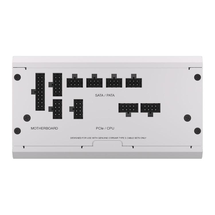 Corsair CP-9020273 RMx SHIFT White Series 750W 80+ Gold PCIE 5.0 Fully Modular ATX 3.0 Power Supply 3 Corsair CP-9020273 RMx SHIFT White Series 750W 80+ Gold PCIE 5.0 Fully Modular ATX 3.0 Power Supply