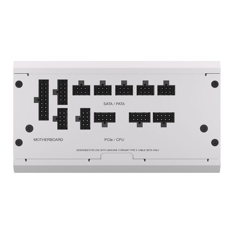 Corsair CP-9020274 RMx SHIFT White Series 850W 80+ Gold PCIE 5.0 Fully Modular ATX 3.0 Power Supply 3 Corsair CP-9020274 RMx SHIFT White Series 850W 80+ Gold PCIE 5.0 Fully Modular ATX 3.0 Power Supply