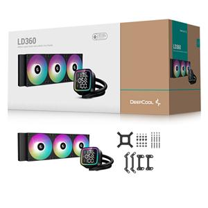 DeepCool LD360 ARGB with Status Digital Display AIO Liquid Cooler 4 DeepCool LD360 ARGB with Status Digital Display AIO Liquid Cooler