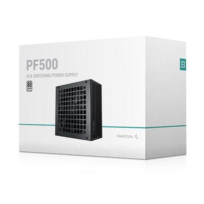 DeepCool R-PF500D-HA0B-EU PF500 500W 80 Plus 230V EU White Non-Modular Black ATX Power Supply 5 DeepCool R-PF500D-HA0B-EU PF500 500W 80 Plus 230V EU White Non-Modular Black ATX Power Supply
