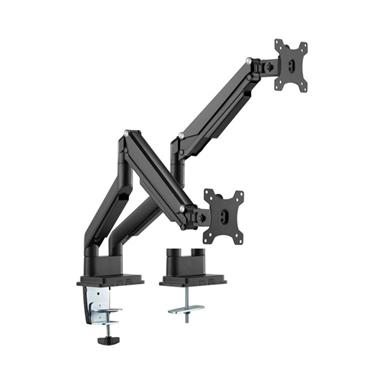 Brateck 17 - 32" Dual Monitor Performance Gas Spring Aluminium Monitor Bracket