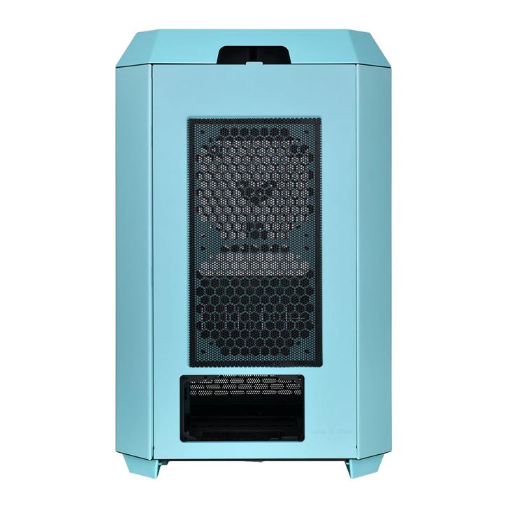 Thermaltake The Tower 300 Turquoise Micro-ATX Mid-Tower Gaming Chassis 4 Thermaltake The Tower 300 Turquoise Micro-ATX Mid-Tower Gaming Chassis