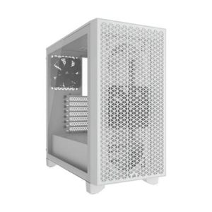 Corsair CC-9011252-WW 3000D AIRFLOW White ATX Mid Tower Gaming Chassis