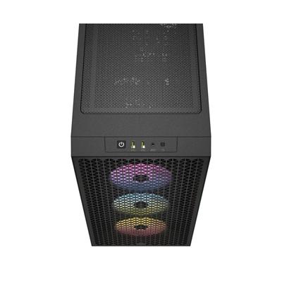 Corsair CC-9011255-WW 3000D RGB AIRFLOW Black Steel ATX Mid Tower Gaming Chassis 3 Corsair CC-9011255-WW 3000D RGB AIRFLOW Black Steel ATX Mid Tower Gaming Chassis
