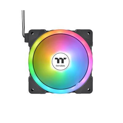 Thermaltake SWAFAN EX14 ARGB 140mm PWM Triple Pack Black Chassis Fan 3 Thermaltake SWAFAN EX14 ARGB 140mm PWM Triple Pack Black Chassis Fan