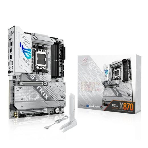 ASUS ROG STRIX X870-A GAMING WIFI DDR5 ATX White Gaming Motherboard