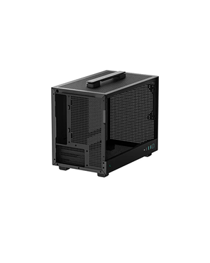 DeepCool CH160 Tempered Glass Steel Black Mini-ITX Mini-Tower Chassis 3 DeepCool CH160 Tempered Glass Steel Black Mini-ITX Mini-Tower Chassis
