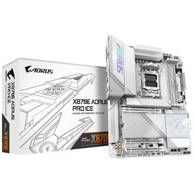 Gigabyte X870E AORUS PRO ICE WIFI 7 AMD Ryzen Socket AM5 ATX Motherboard