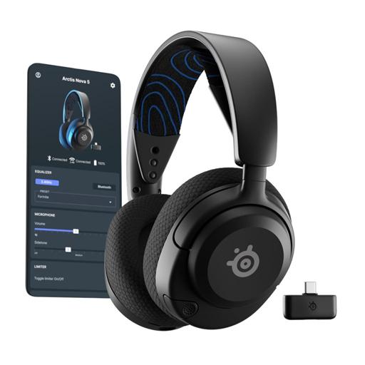 SteelSeries Arctis Nova 5P Multi-Platform Bluetooth 2.4GHz Wireless Gaming Headset 5 SteelSeries Arctis Nova 5P Multi-Platform Bluetooth 2.4GHz Wireless Gaming Headset