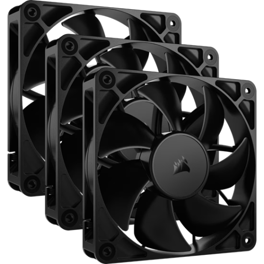 Corsair CO-9050189-WW RS120 120mm PWM Triple Pack Case Fans