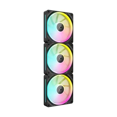 Corsair CO-9051026-WW LX120 iCUE LINK RGB 120mm Black Triple Pack Case Fans