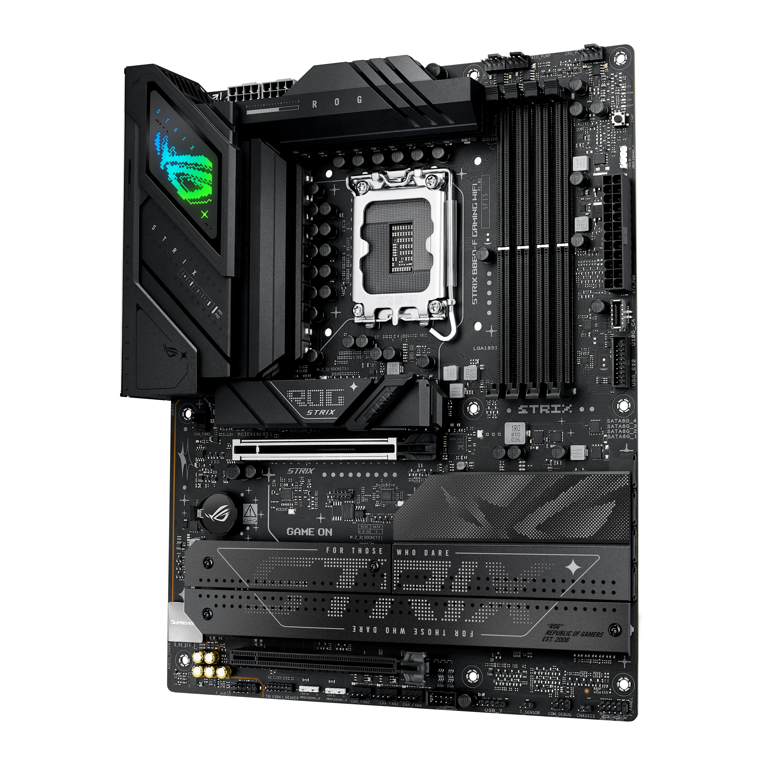 ASUS ROG STRIX B860-F GAMING WIFI Intel B860 Arrow Lake LGA1851 ATX Motherboard 3 ASUS ROG STRIX B860-F GAMING WIFI Intel B860 Arrow Lake LGA1851 ATX Motherboard