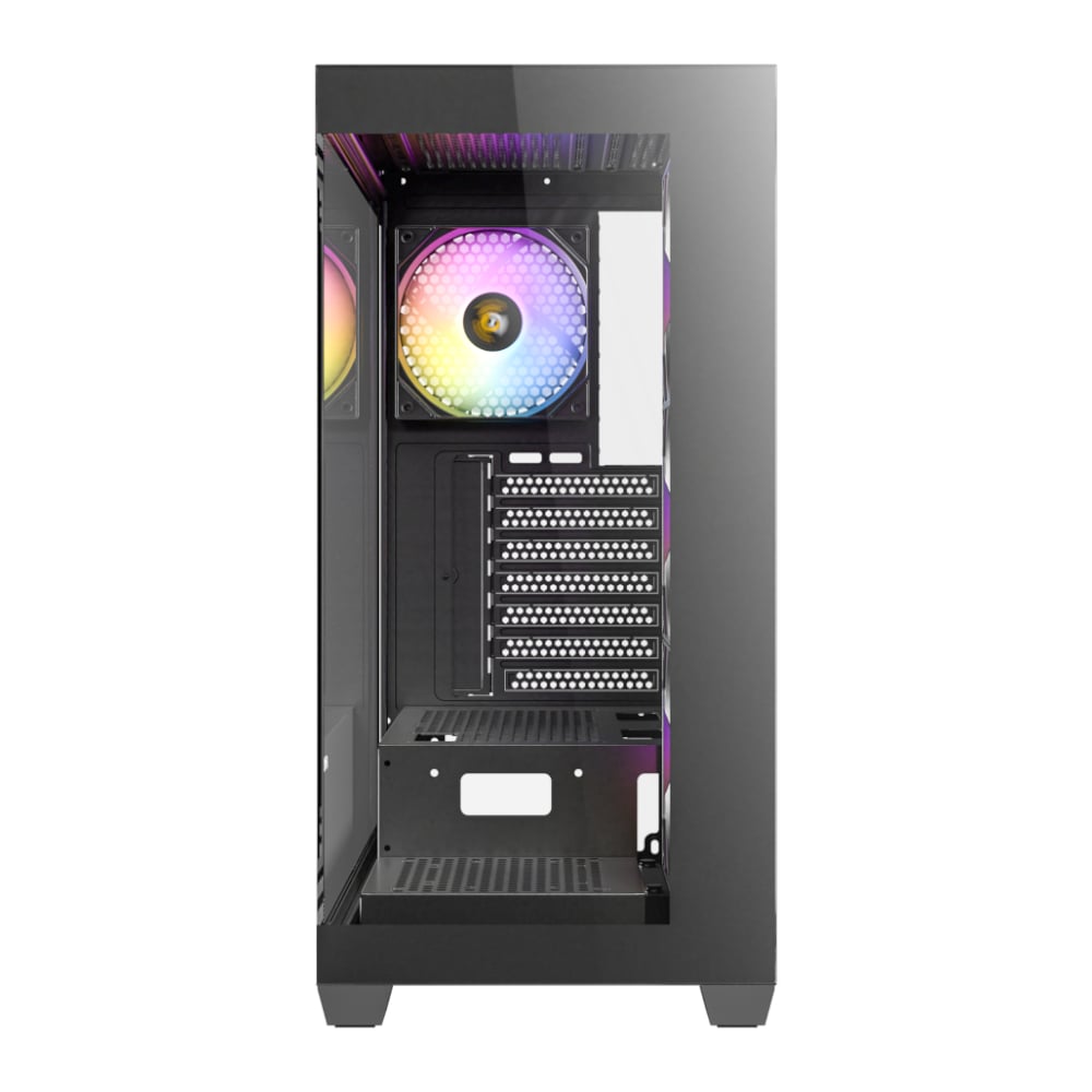 Antec CX300 ARGB Clear Tempered Glass Steel Black ATX Mid-Tower Gaming Chassis 4 Antec CX300 ARGB Clear Tempered Glass Steel Black ATX Mid-Tower Gaming Chassis