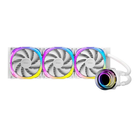 Antec Vortex 360 ARGB 360mm AIO White Liquid CPU Cooler
