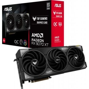 ASUS Radeon RX 9070 XT TUF GAMING OC 16GB GDDR6 256-Bit PCIe 5.0 Graphics Card