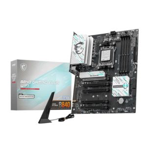 MSI B840 GAMING PLUS WIFI AMD Ryzen Socket AM5 ATX Motherboard