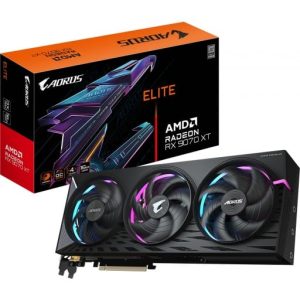 Gigabyte Radeon RX 9070 XT AORUS ELITE 16GB GDDR6 256-Bit PCIe 5.0 Graphics Card