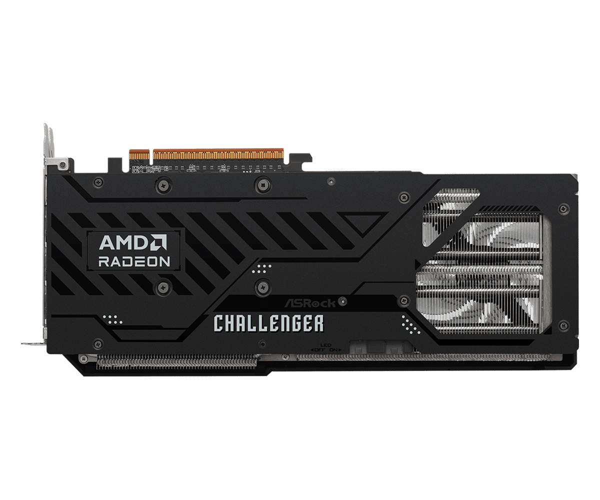 ASRock Radeon RX 9070 Challenger 16GB GDDR6 256-Bit PCIe 5.0 Graphics Card 6 ASRock Radeon RX 9070 Challenger 16GB GDDR6 256-Bit PCIe 5.0 Graphics Card