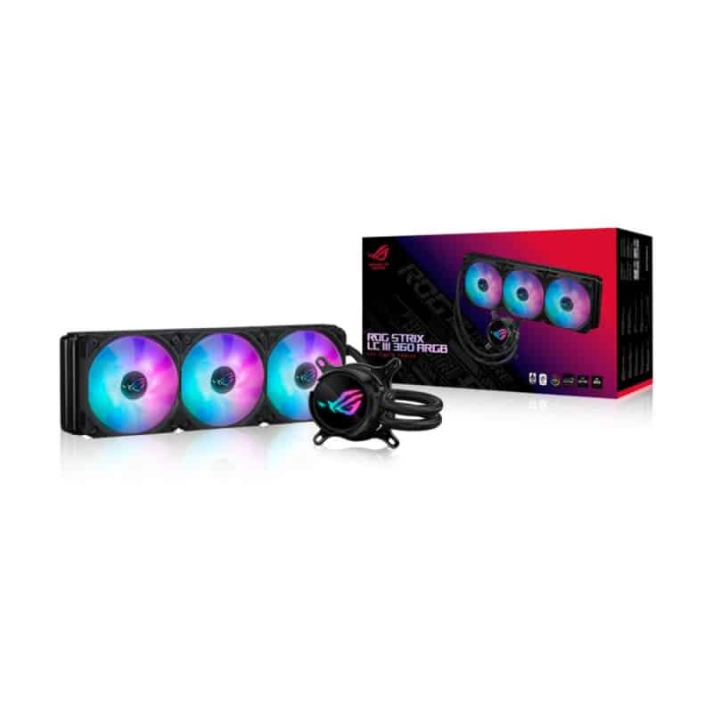 ASUS ROG STRIX LC III 360 ARGB AIO 360mm Black Liquid Cooler 7 ASUS ROG STRIX LC III 360 ARGB AIO 360mm Black Liquid Cooler