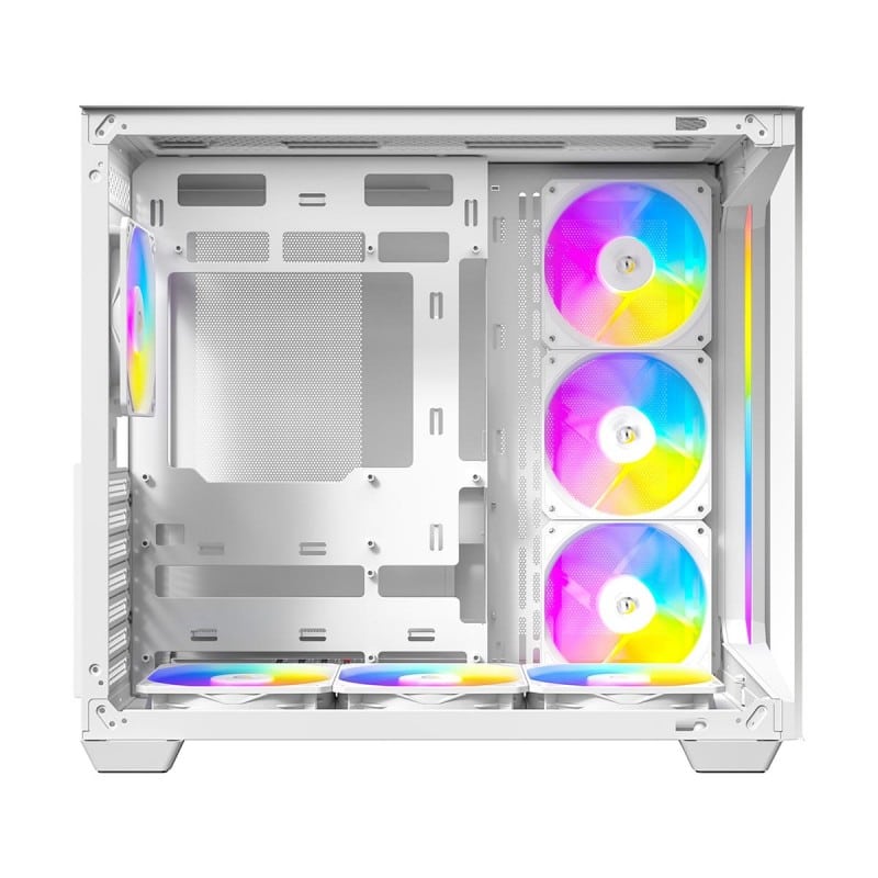 Antec C5 ARGB Tempered Glass Steel White ATX Mid-Tower Gaming Chassis 3 Antec C5 ARGB Tempered Glass Steel White ATX Mid-Tower Gaming Chassis
