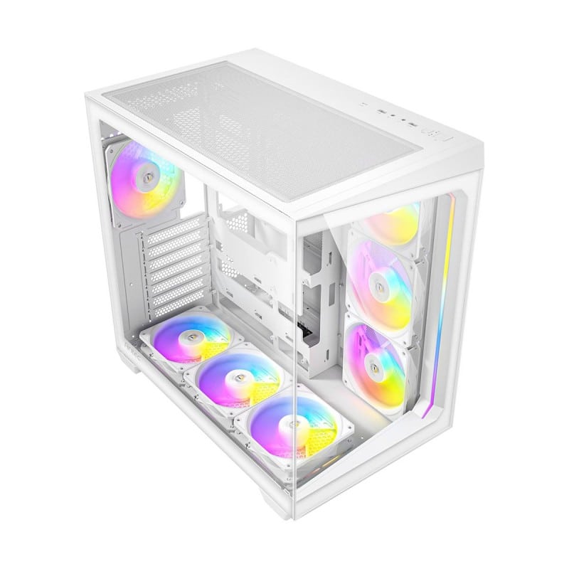Antec C5 ARGB Tempered Glass Steel White ATX Mid-Tower Gaming Chassis 4 Antec C5 ARGB Tempered Glass Steel White ATX Mid-Tower Gaming Chassis