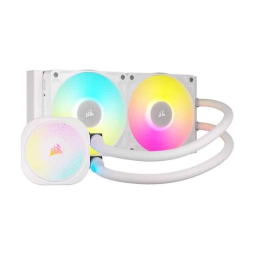 Corsair CW-9061020-WW iCUE LINK TITAN 240 RX RGB 240mm White CPU Cooler