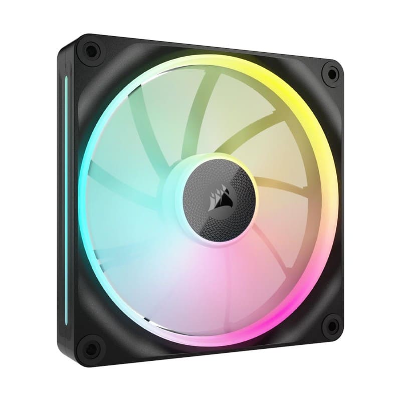 Corsair LX140 RGB iCUE LINK 140mm PWM 2000 RPM Black Case Fan - Dual Pack & System Hub 2 Corsair LX140 RGB iCUE LINK 140mm PWM 2000 RPM Black Case Fan - Dual Pack & System Hub