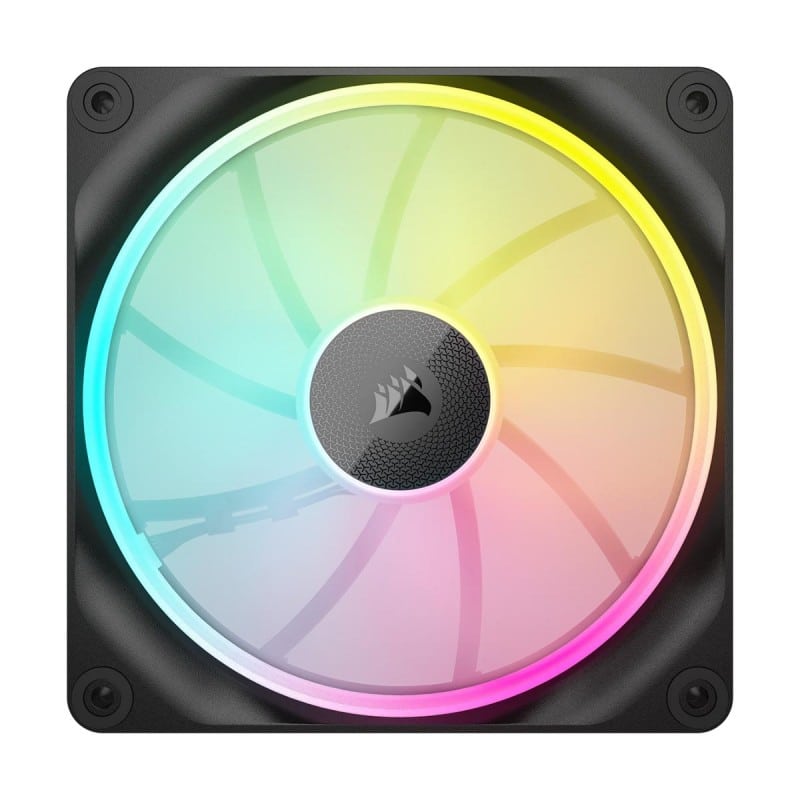 Corsair LX140 RGB iCUE LINK 140mm PWM 2000 RPM Black Case Fan - Dual Pack & System Hub 3 Corsair LX140 RGB iCUE LINK 140mm PWM 2000 RPM Black Case Fan - Dual Pack & System Hub