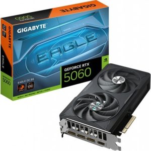 Gigabyte GeForce RTX 5060 EAGLE OC 8GB GDDR7 128-bit PCIe 5.0 Graphics Card