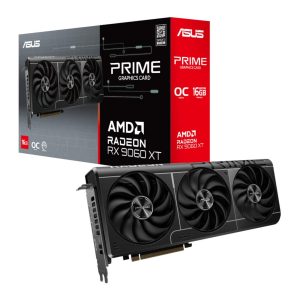 ASUS Radeon RX 9060 XT PRIME OC 16GB GDDR6 128-Bit PCIe 5.0 Graphics Card