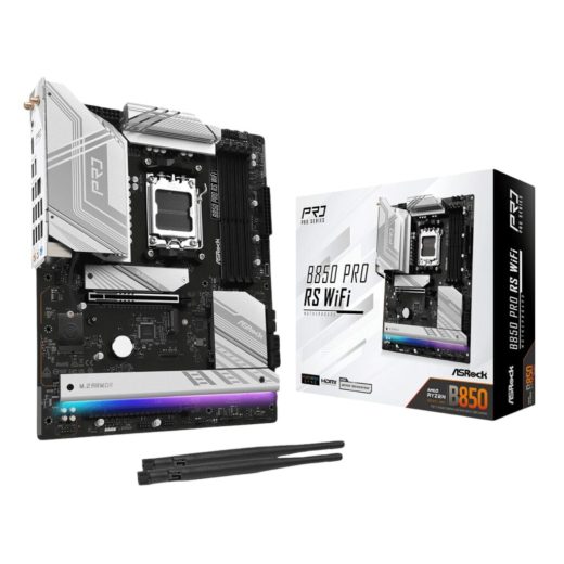ASRock B850 Pro RS WiFi AMD B850 Ryzen Socket AM5 ATX Motherboard