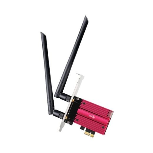 Cudy WE3000S AX5400 Tri-Band 2x2 MU-MIMO WiFi 6E PCI-E Wireless Adapter