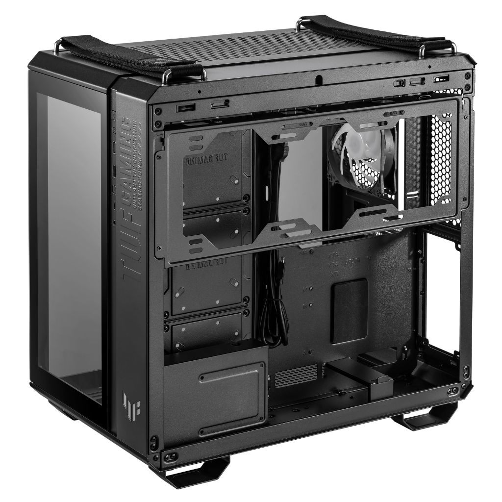 ASUS TUF Gaming GT502 PLUS ARGB Black Steel ATX Mid Tower Gaming Chassis 8 ASUS TUF Gaming GT502 PLUS ARGB Black Steel ATX Mid Tower Gaming Chassis