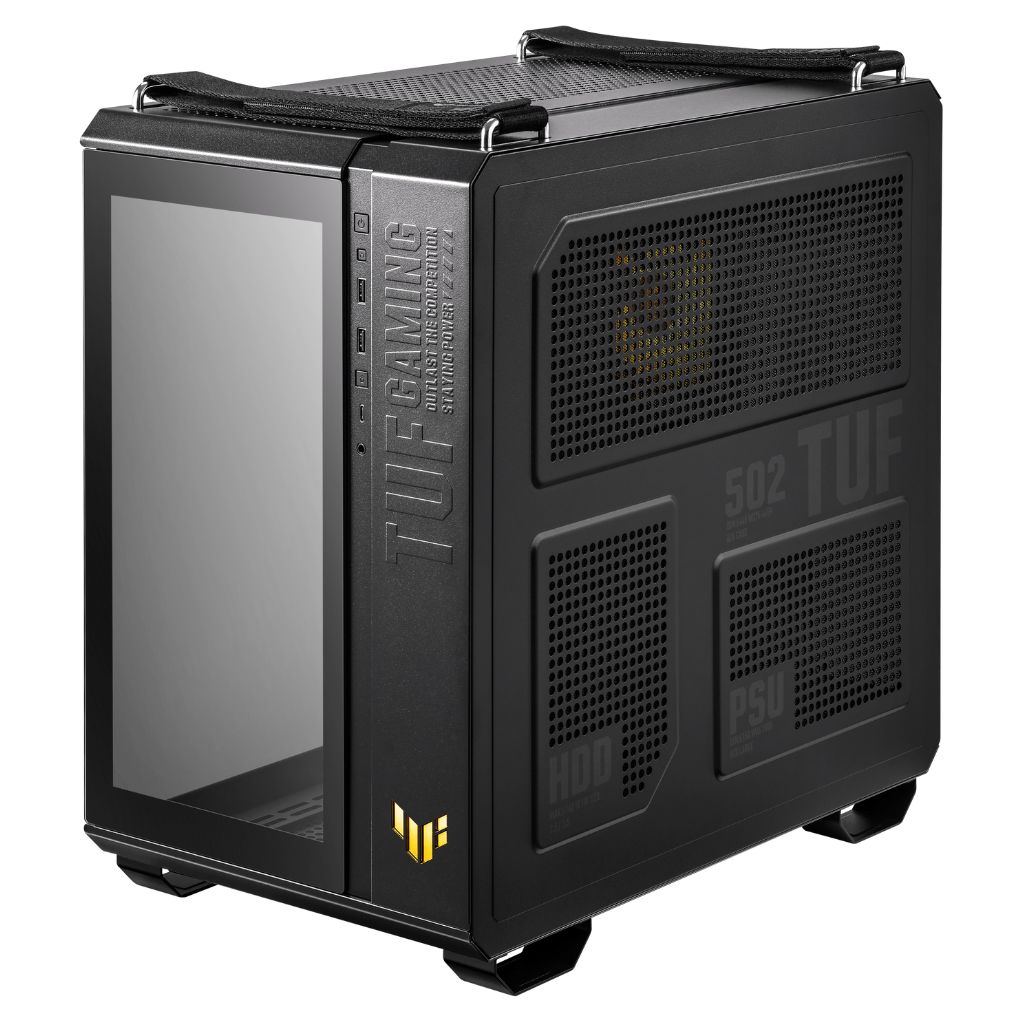 ASUS TUF Gaming GT502 PLUS ARGB Black Steel ATX Mid Tower Gaming Chassis 6 ASUS TUF Gaming GT502 PLUS ARGB Black Steel ATX Mid Tower Gaming Chassis