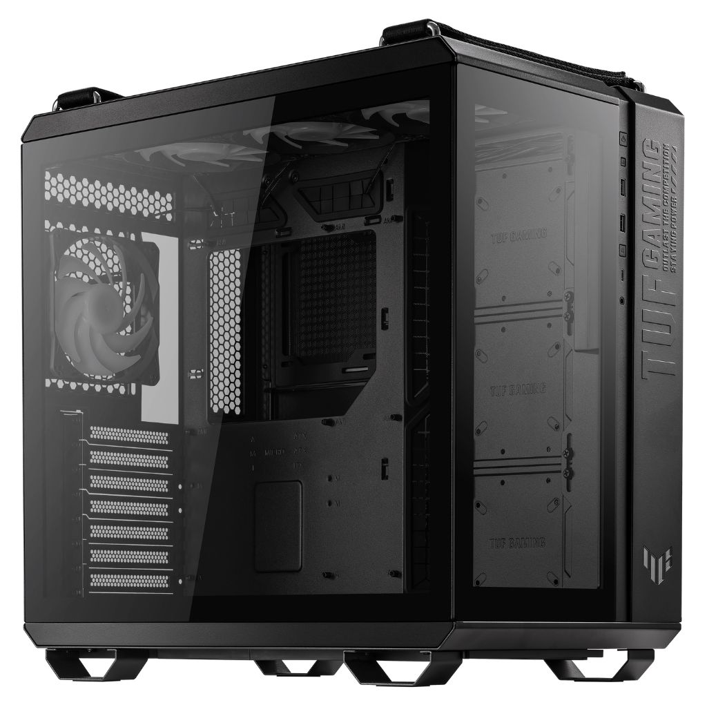 ASUS TUF Gaming GT502 PLUS ARGB Black Steel ATX Mid Tower Gaming Chassis 2 ASUS TUF Gaming GT502 PLUS ARGB Black Steel ATX Mid Tower Gaming Chassis