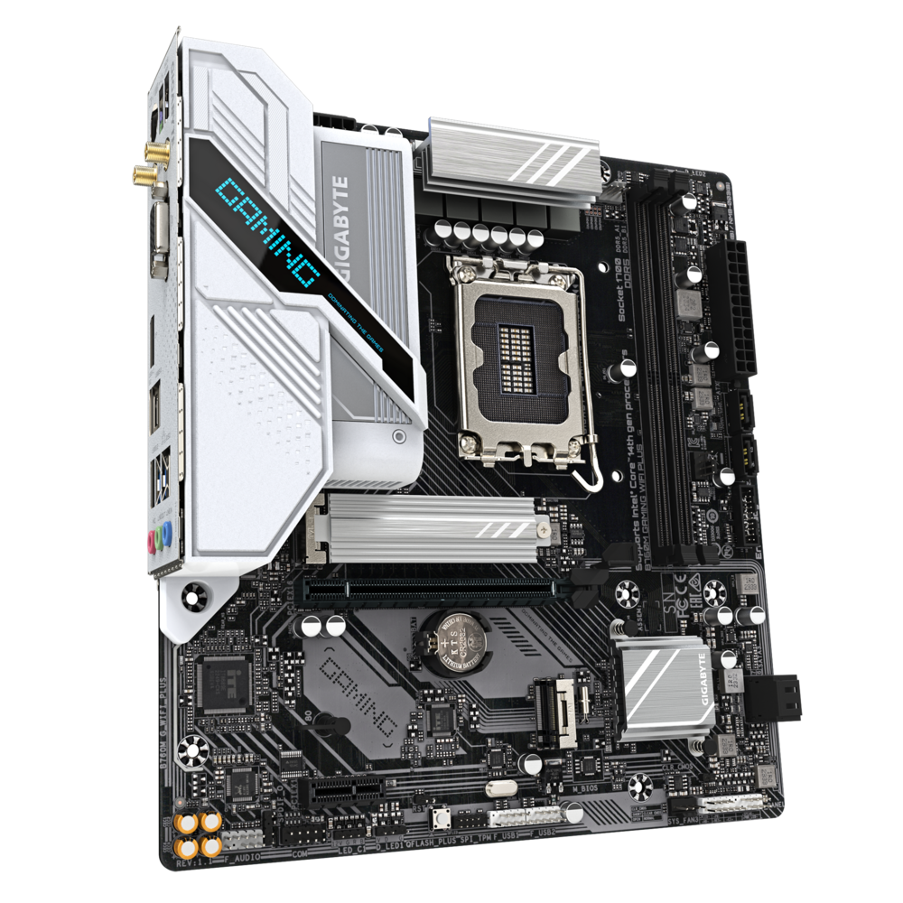 Gigabyte B760M GAMING WIFI PLUS Intel LGA 1700 Micro-ATX DDR5 Motherboard 3 Gigabyte B760M GAMING WIFI PLUS Intel LGA 1700 Micro-ATX DDR5 Motherboard