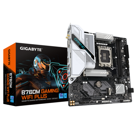 Gigabyte B760M GAMING WIFI PLUS Intel LGA 1700 Micro-ATX DDR5 Motherboard